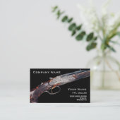 Chasse du carte de visite 2 de fusil (Debout devant)