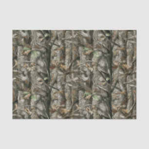 Chasse du papier de soie de soie de camouflage