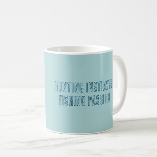 Chasse et pêche à la Mug (Devant droit)