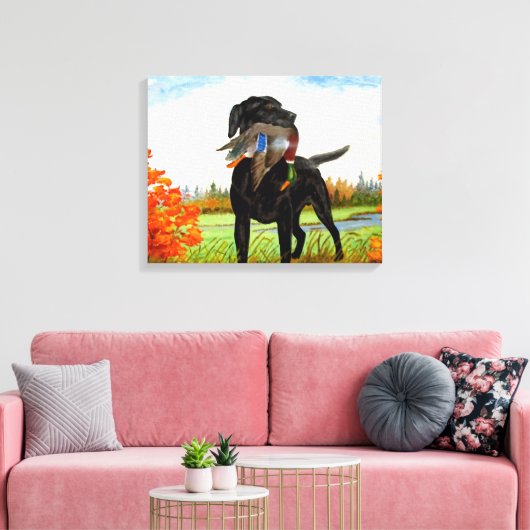 Chasse Peinture Chien Peinture Toile Enveloppé (Insitu(Salon))