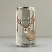 Chasse Personnalisée De Cerfs Monogrammes Antlers