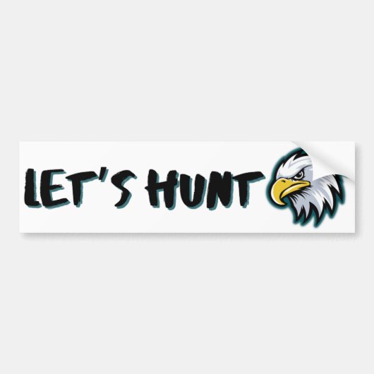 CHASSE Philadelphie Eagles Sticker (Devant)