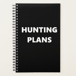 Chasse Planificateur Sports Thème Chasse Plans
