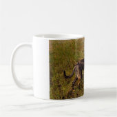 Chasse Plott Hound Dog dans la Mug de café de mara (Gauche)