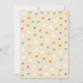 Chasse pour les invitations de la fête des oeufs d (Dos)