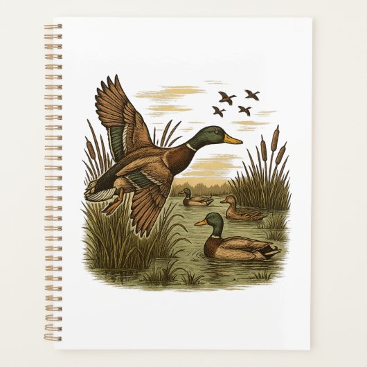 Chasse-Rétro-Volant-Caner-Colvert (Devant)