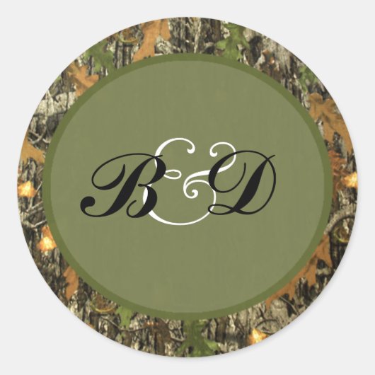 Chasse Stickers Mariage Camo (Devant)