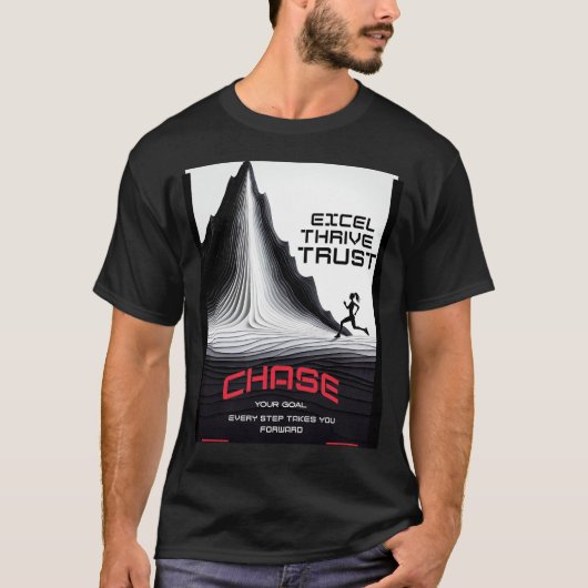 Chasse ton objectif Graphique T-shirt (Devant)