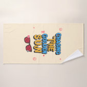 Chasser le soleil d'or (Serviette de bain)