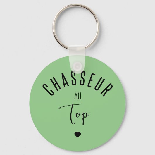 Chasseur au top sleutelhanger (Voorkant)