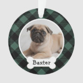 Chasseur Buffalo Plaid Personnalisé Animal Chien C (devant)