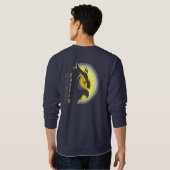 Chasseur de nuit | Sweatshirt masculin (Dos entier)
