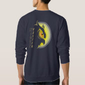 Chasseur de nuit | Sweatshirt masculin (Dos)