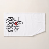 Chasseur de roches (Serviette à main)