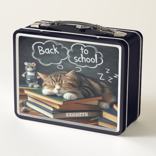 Chasseur de souris Chat Lunchbox (Dos)