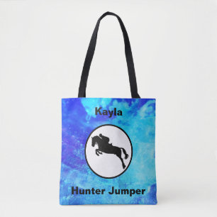 Chasseur équestre Jumper Sac fourre-tout d'aquarel