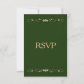 Chasseur Green et Gold RSVP (Dos)