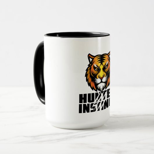 Chasseur Instinct Tiger Mug (Devant gauche)