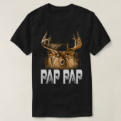 Chasseur pap T-Shirt Funny Papa Chasse Père G (Design devant)