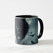 Chasseur solitaire Café Mug (Devant droit)