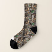Chasseurs Camo Arbre Forestier #1 chaussettes (Gauche - extérieur)