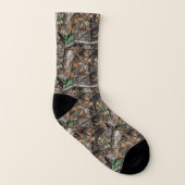 Chasseurs Camo Arbre Forestier #1 chaussettes (Droite extérieur)