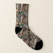 Chasseurs Camo Arbre Forestier #1 chaussettes (Gauche intérieur)