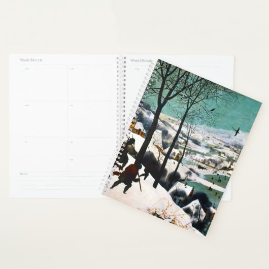 Chasseurs dans le paysage de neige Pieter Bruegel (Devant avec enveloppe)