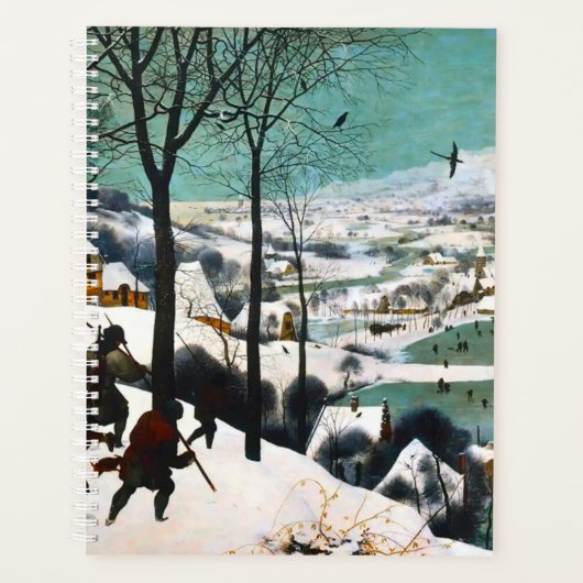 Chasseurs dans le paysage de neige Pieter Bruegel (Devant)