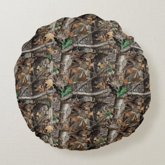 CHASSEURS FORÊT CAMO #1 COUSSINS RONDS (Dos)