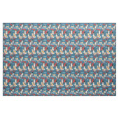 Chassez le tissu parti de nuages (Fat Quarter)