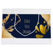 Chassez vos rêves grand sac cadeau (Devant)