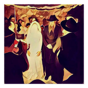 CHassidic Wedding Perfect Poster