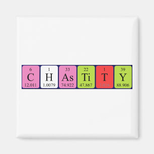 Chastity periodieke lijstnaam magnet magneet