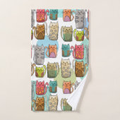 Chat! (Serviette à main)