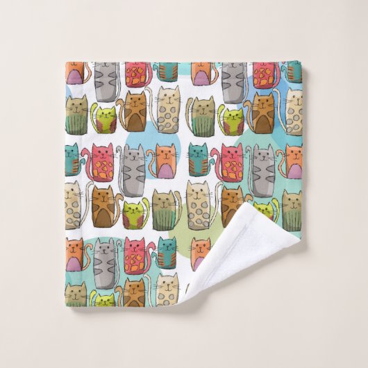 Chat! (Gant de toilette)