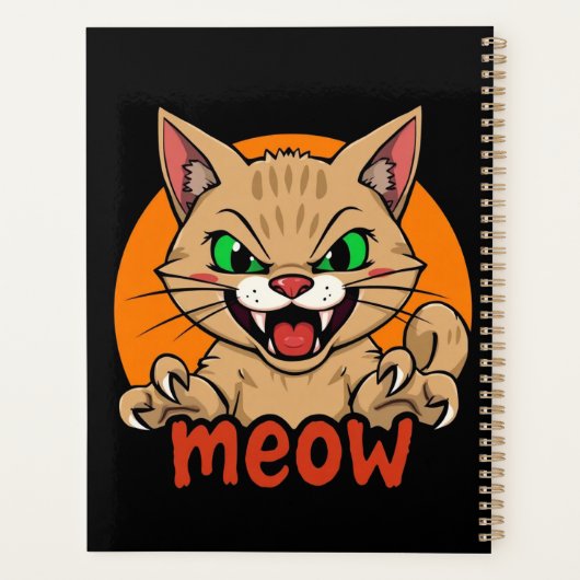Chat à fierce (Dos)