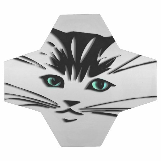 Chat à oeil vert (Plat)