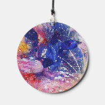 Chat Abstrait cosmique Dreamscape