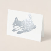 CHAT ADORABLE AVEC CARTE D'ALIMENTATION DU VISAGE (Devant)