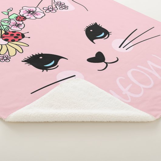 Chat adorable | Couverture de chat de viande rose (3/4)