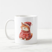 Chat adorable dans la Mug Sweat de Fête (Gauche)