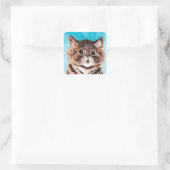 Chat adorable de Louis Wain Sticker Sheet (Sac)