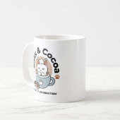 Chat adorable en Mug Conception de vacances - Chat (Devant gauche)