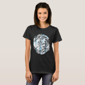 Chat Aimes-Tu Surfer Drôle De T-Shirts Pour L'Été (Devant entier)