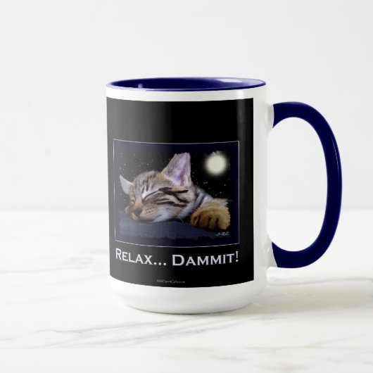 Chat-amoureux de la Mug Dormir Kitty (Droite)