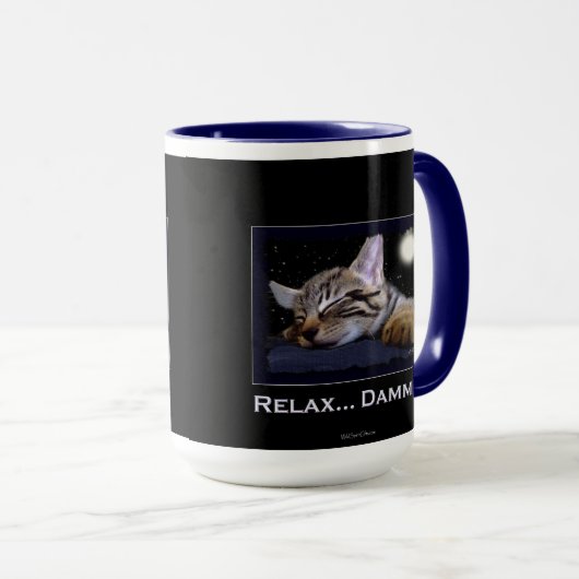 Chat-amoureux de la Mug Dormir Kitty (Devant droit)