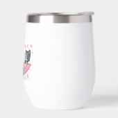 Chat animal de marque personnalisée Chat Vin therm (Gauche)