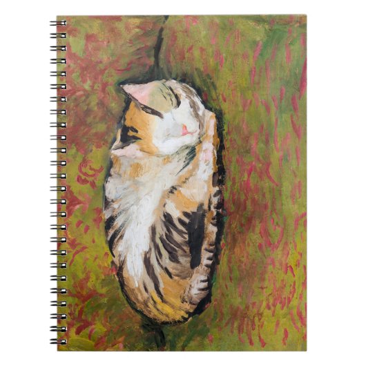 Chat, août Carnet Macke (Devant)