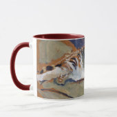 Chat, août Macke Mug (Gauche)